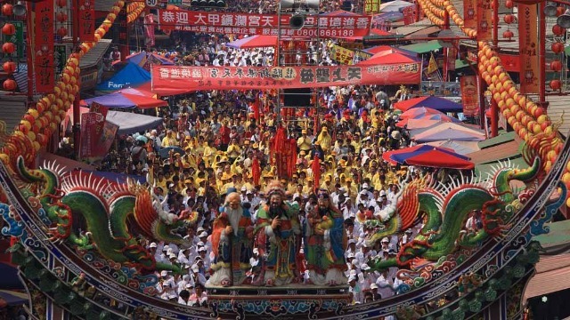 大甲妈祖绕境现场直击