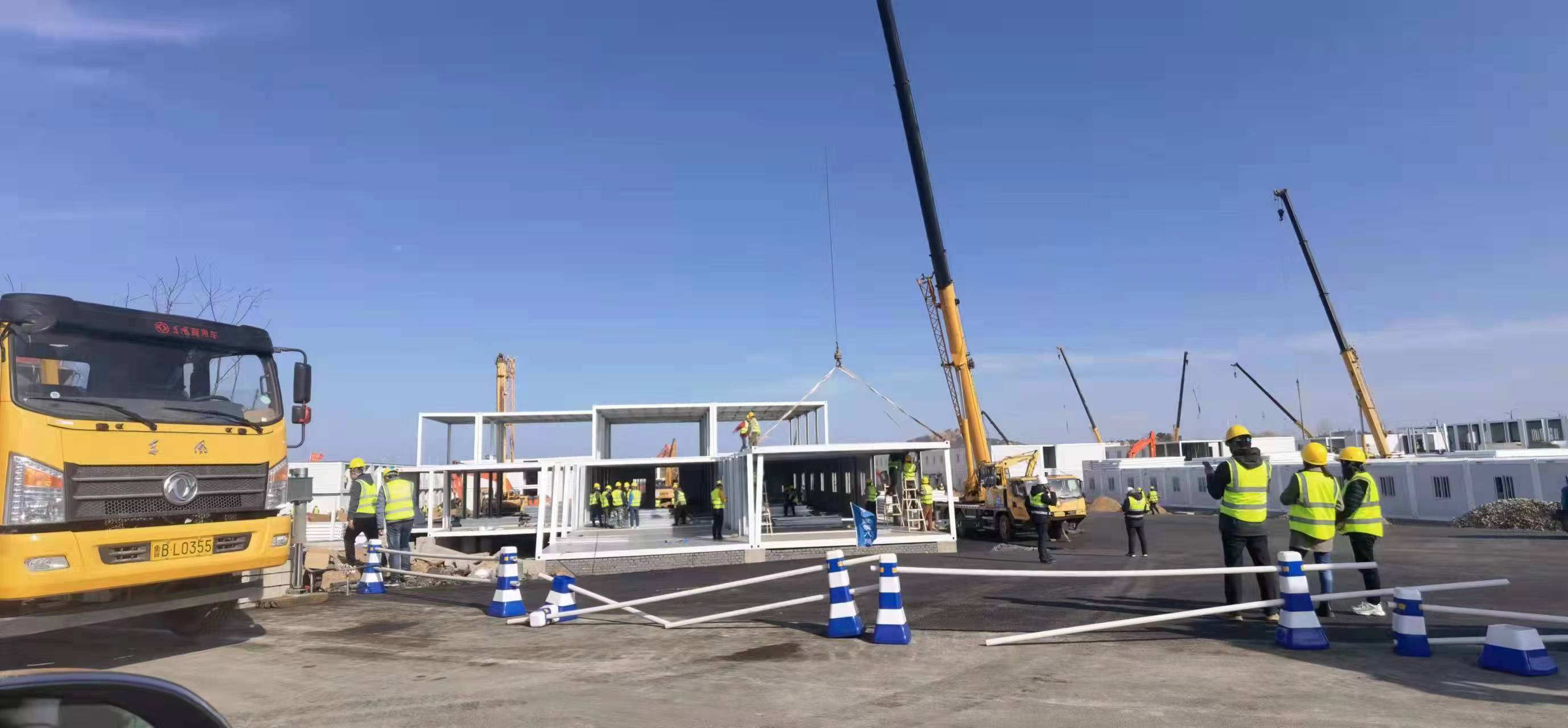 青岛工行金融驰援青岛市某防疫基础设施建设
