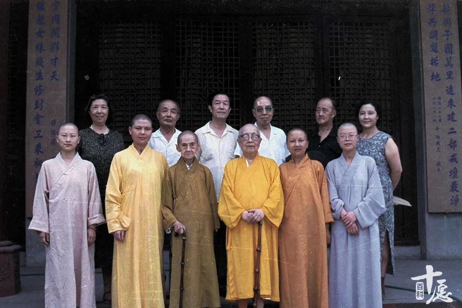 30张老照片追忆隆莲法师巴蜀才女人生巅峰时选择出家