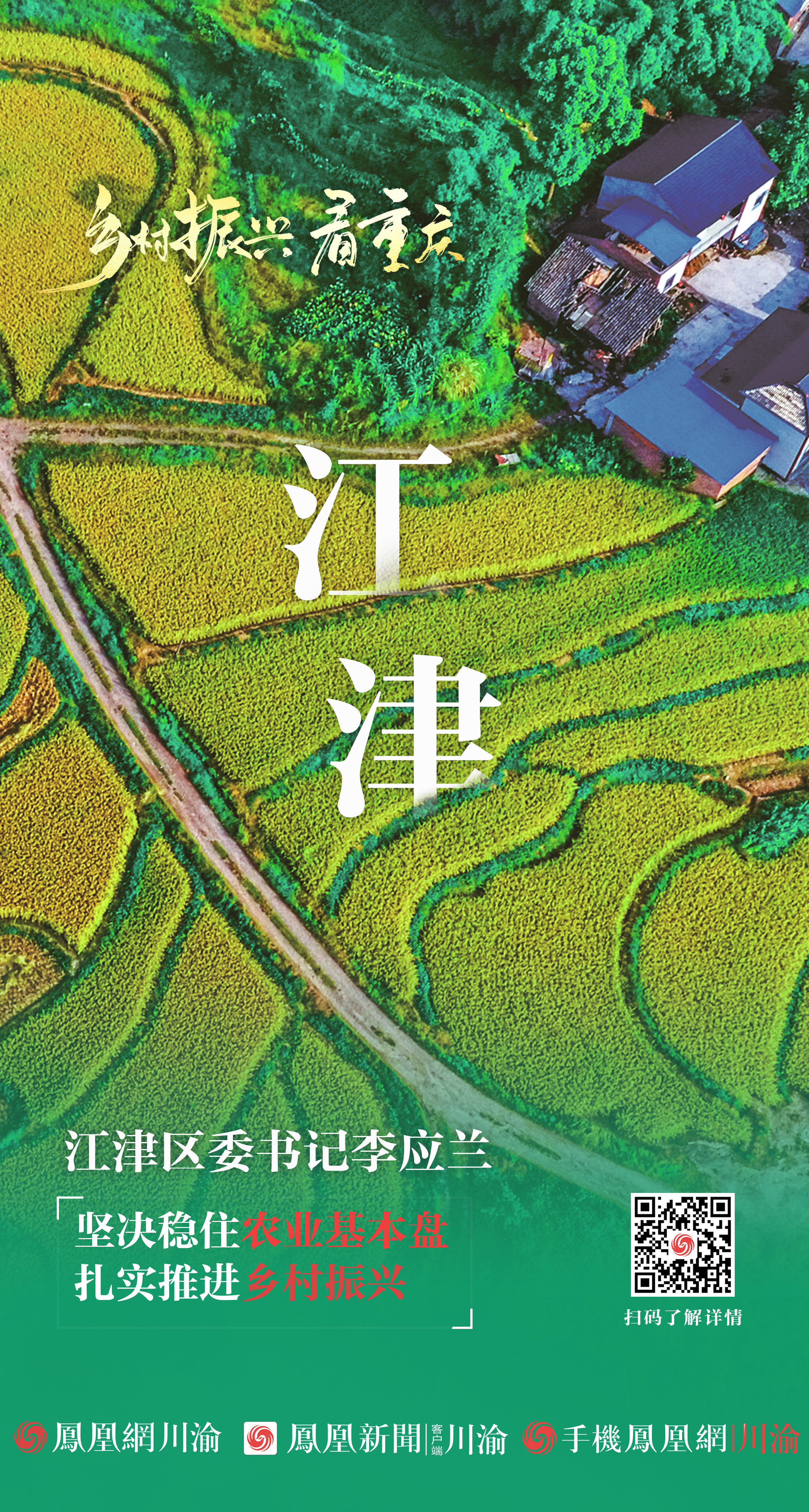 海报丨绘乡村振兴美丽画卷  看重庆区县怎么做