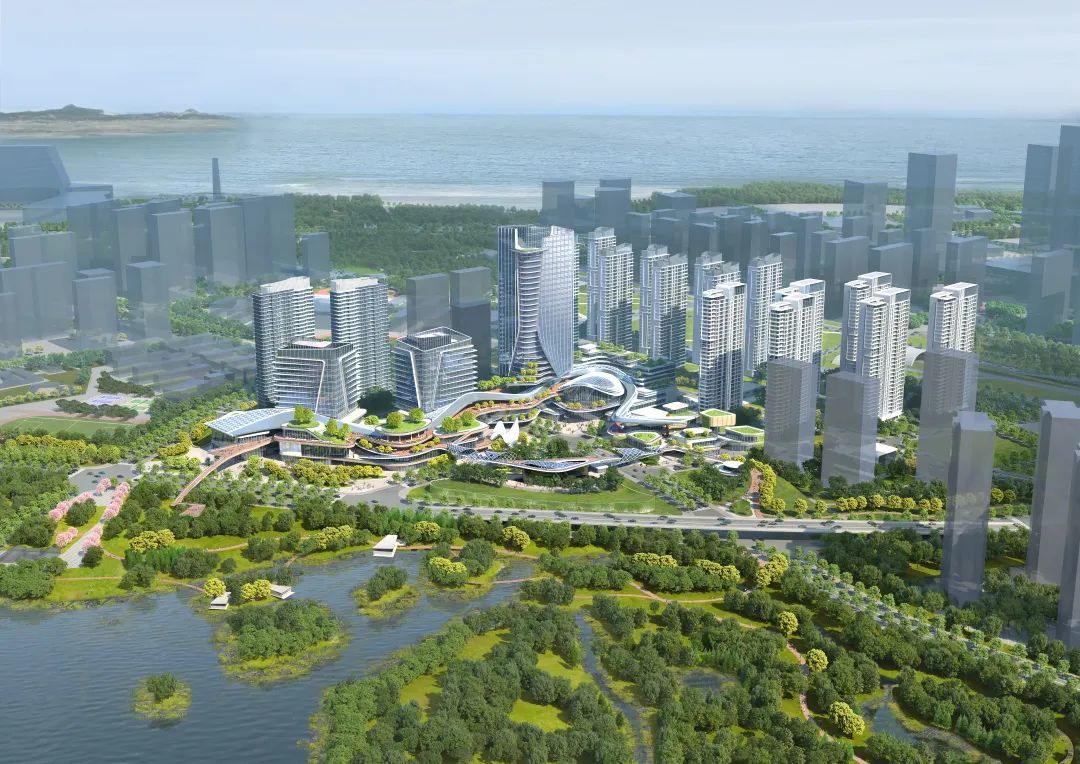 湿地公园tod项目作为轨道交通2号线湿地公园站上盖,是全省首个tod示范