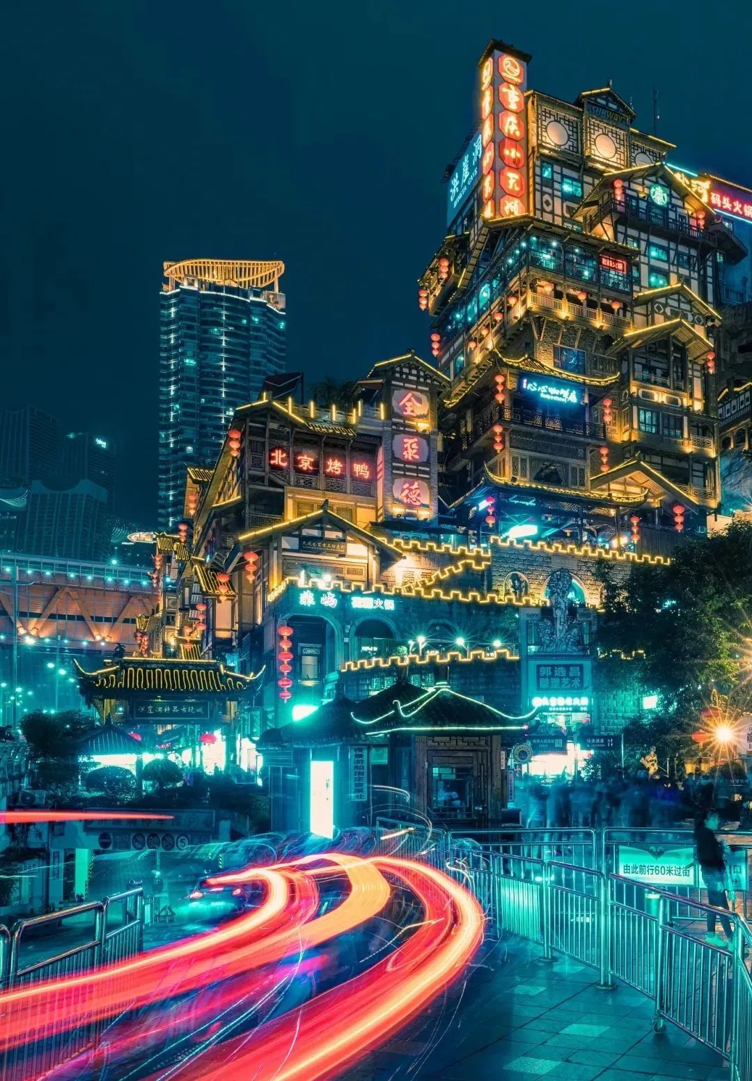 赛博朋克建筑美学|霓虹穿梭天际,梦境照进现实_凤凰网