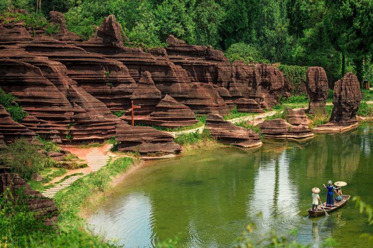 △天池泛舟 山歌飞扬
