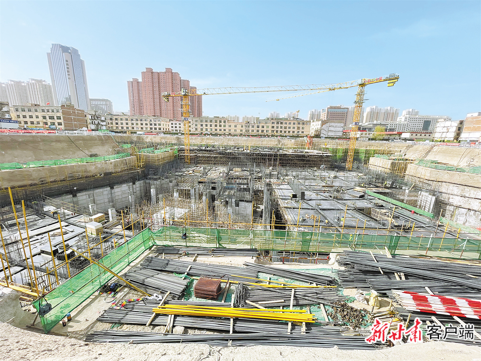 兰州市妇幼保健院异地新建项目 新甘肃·甘肃日报记者 薛砚