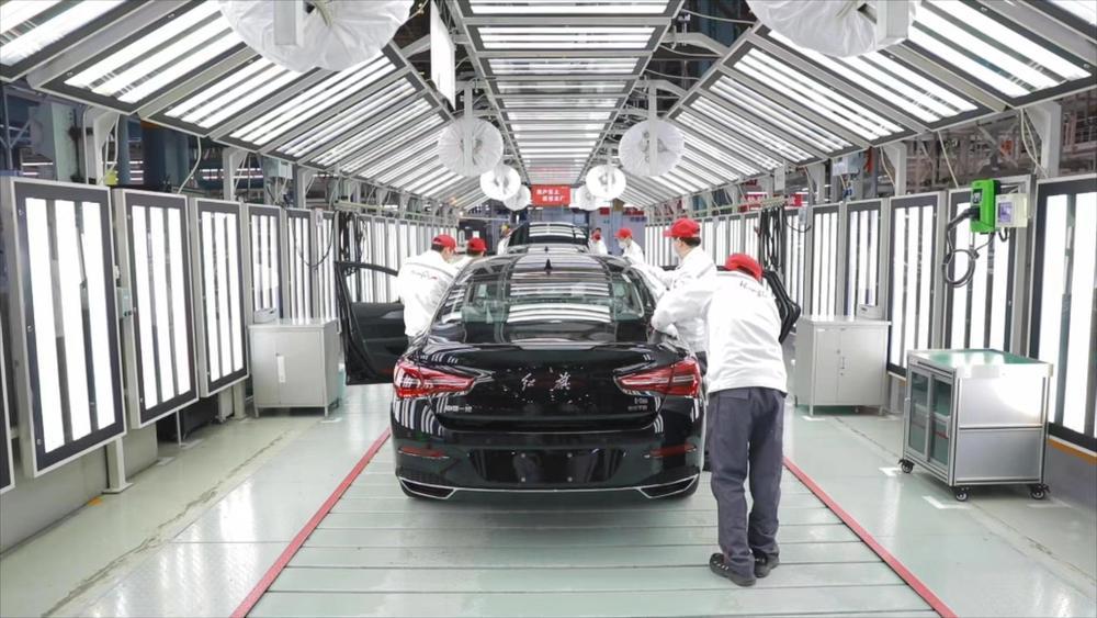 4月13日,一汽红旗蔚山工厂启动生产.(图片由被采访对象提供)