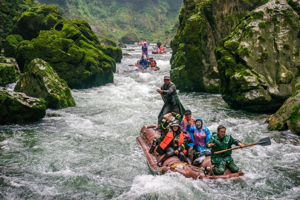 △激流勇进、浪遏飞舟的激情漂流