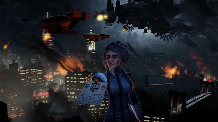 其他时间线里的悲剧：继位先知、在混乱中统治浮空城的老年伊丽莎白