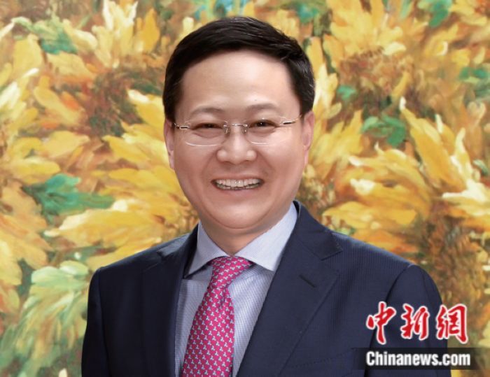 招商银行行长田惠宇。图片来源:招商银行2020年年报。