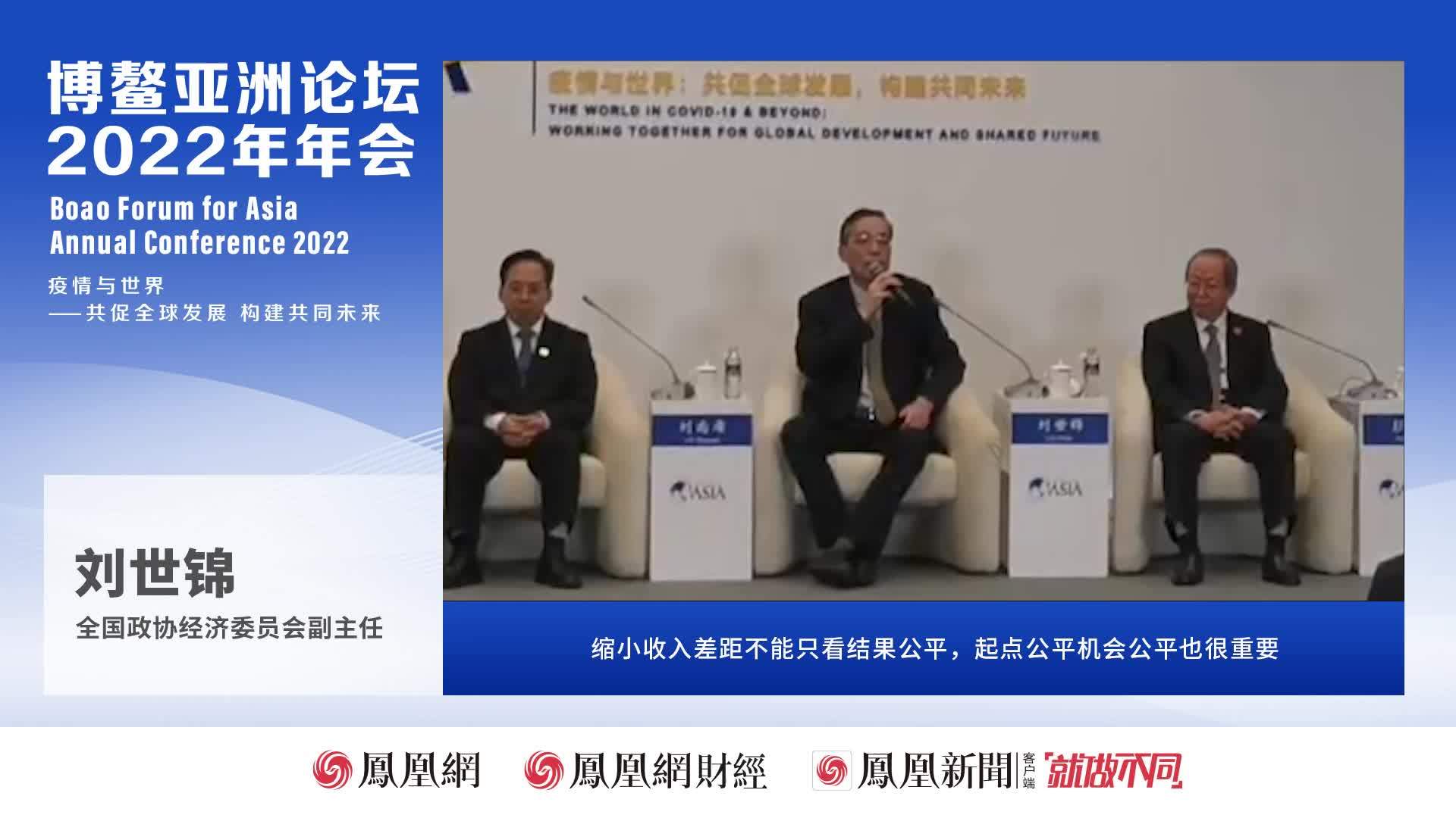 刘世锦：缩小收入差距不能只看结果公平 起点公平机会公平也很重要