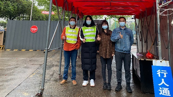 江西农业大学:抗疫志愿者逆行而上,用微光汇星海