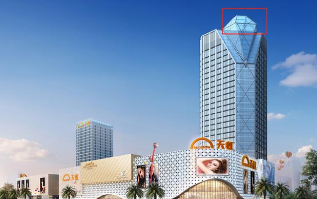 宜春铂金大酒店顶楼擅自加盖一层 违建面积达500平