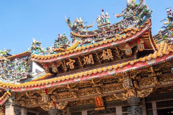 妈祖文化盛行于台湾台中大甲镇澜宫见证同根同源两岸情