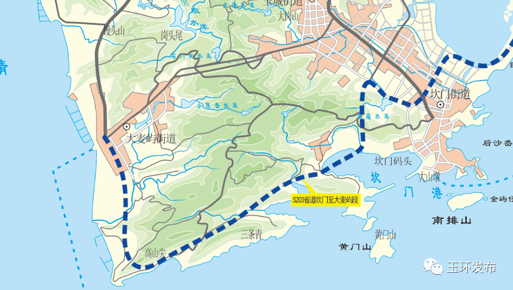 批覆玉環鳳凰山隧道爭取年底開建連接城區與坎門