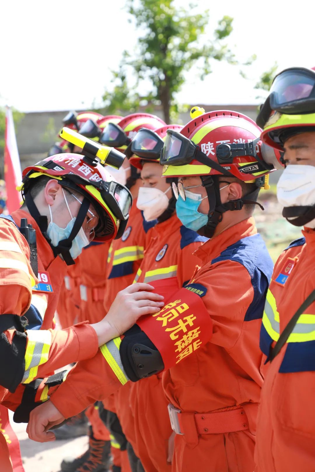 全景还原三秦使命2022地震跨区域救援西安消防实战拉动演练