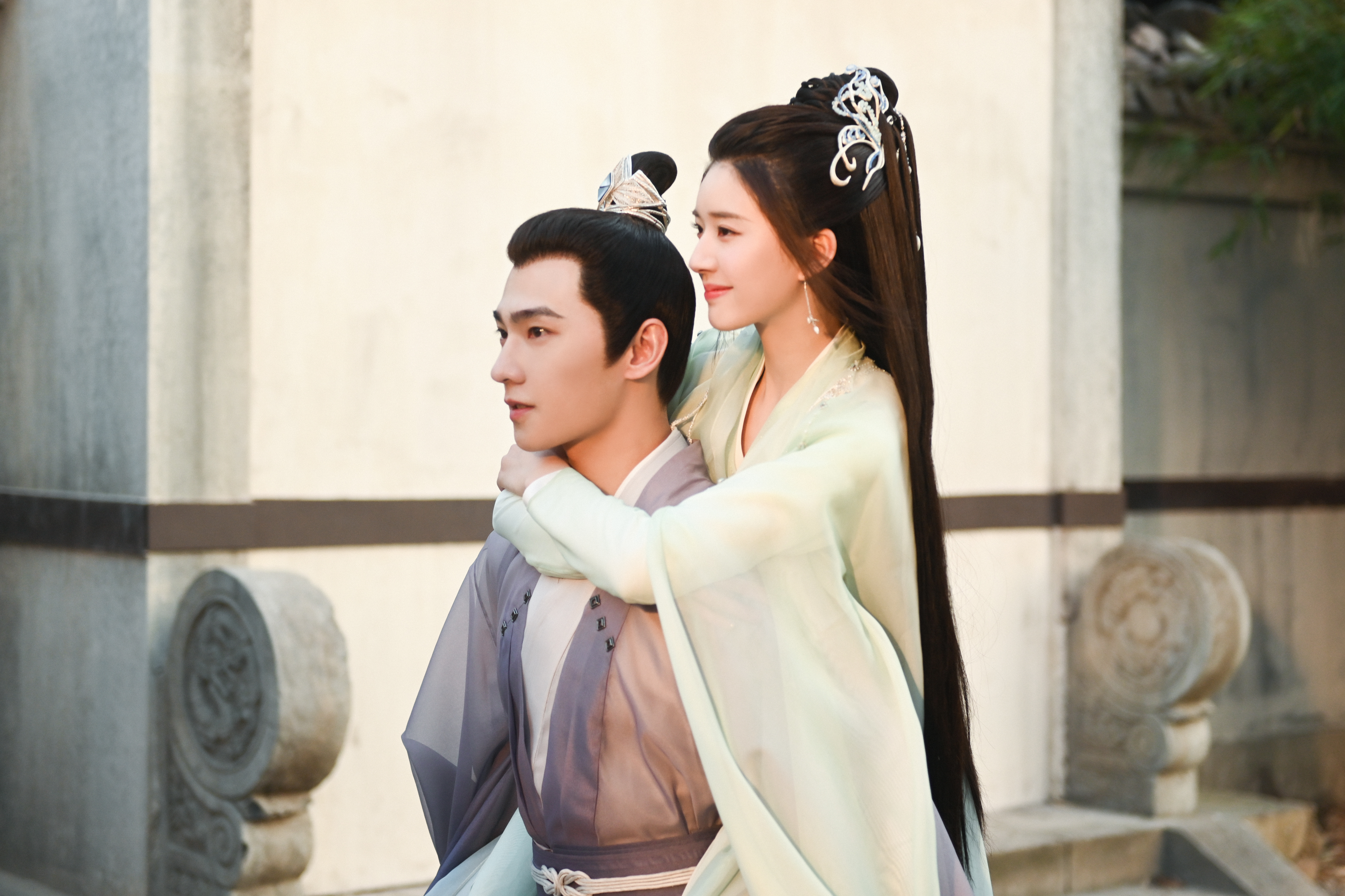 丰兰息和白风夕在经历种种波折后，最终走到一起。 剧方供图