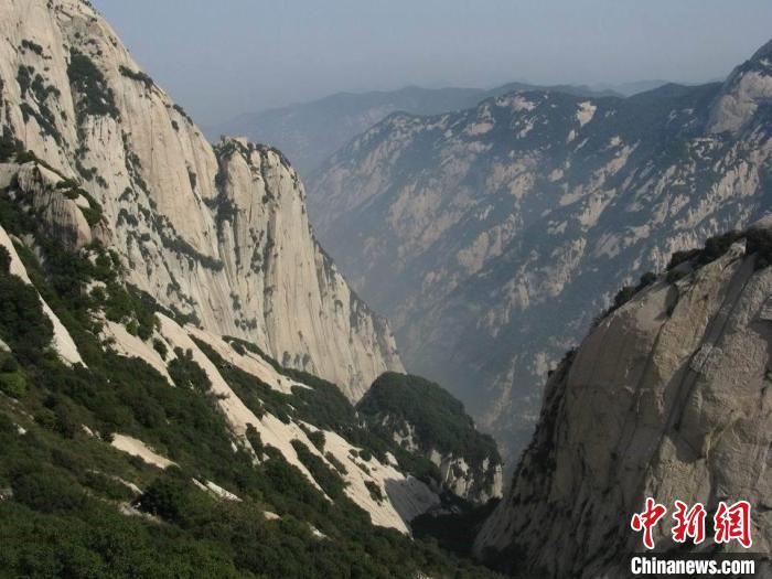 华山国家级风景名胜区。 陕西省林业局供图