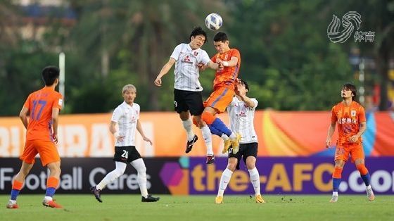 亚冠小组赛收官战，泰山精英队0-5不敌<em>浦</em><em>和</em><em>红</em><em>钻</em>