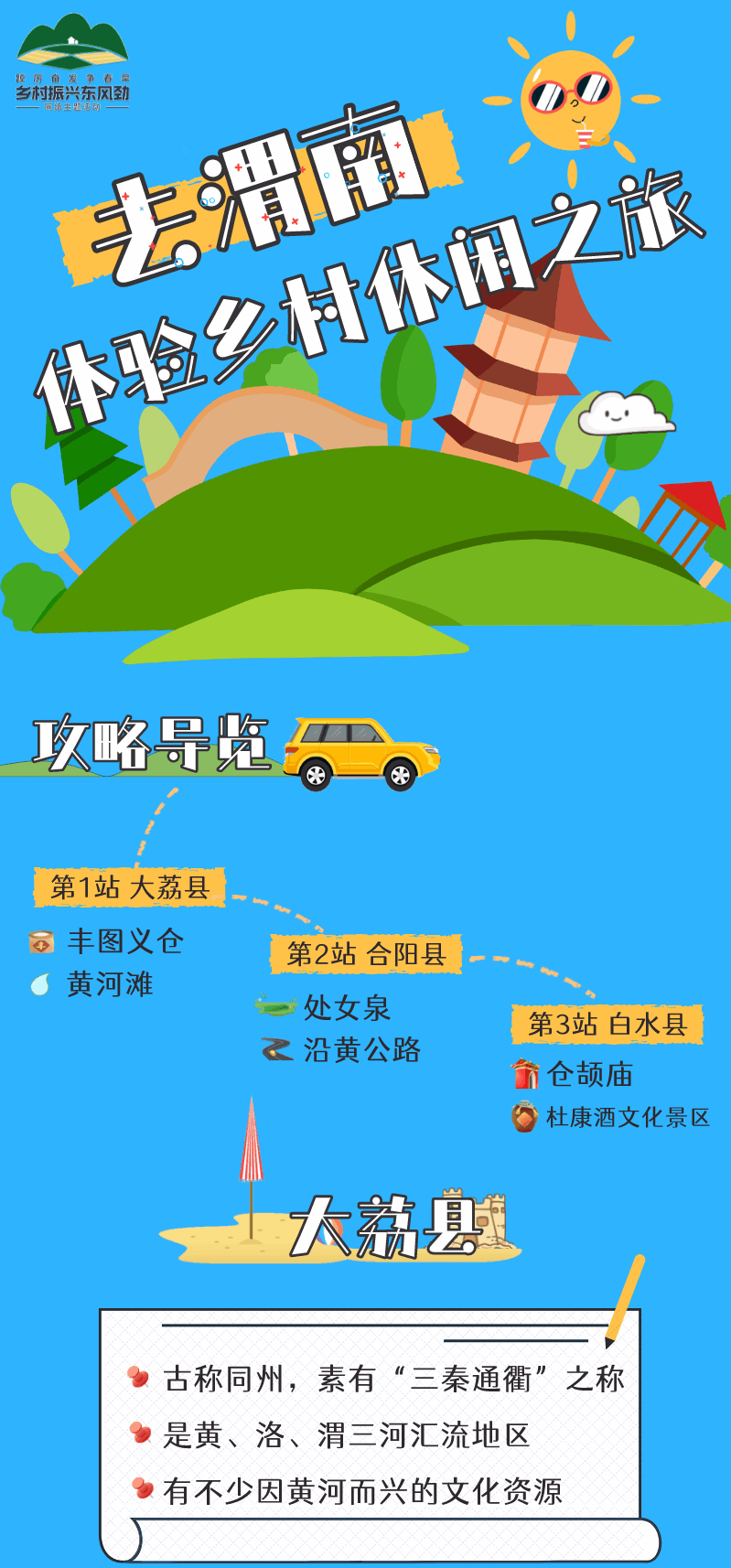 【乡村振兴东风劲】动态图解去渭南体验乡村休闲之旅(图1)