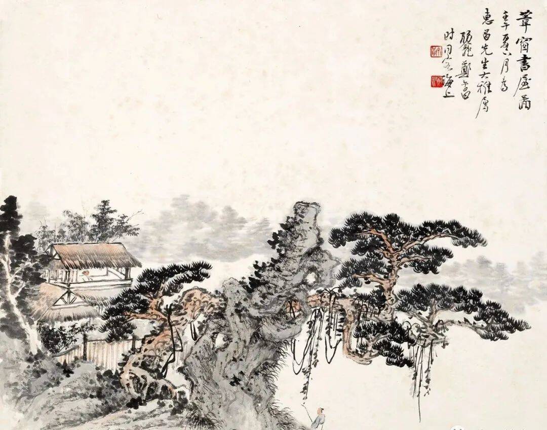 郑午昌山水：笔墨精到，神韵悠扬