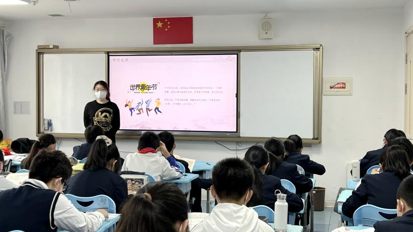 以青春之名传五四精神 青岛海诺学校致敬青春力量