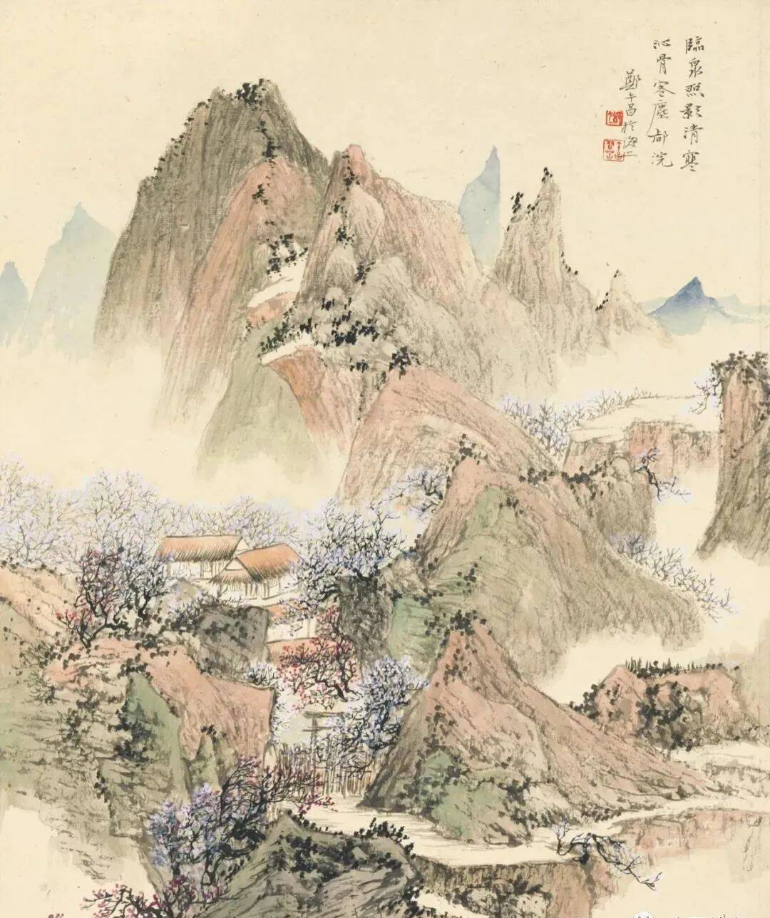 郑午昌山水：笔墨精到，神韵悠扬