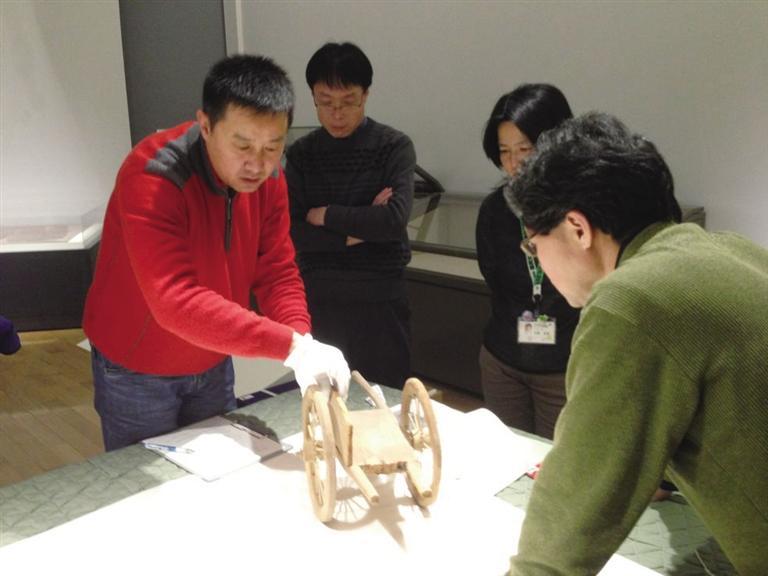 在日本秋田县举办武威磨嘴子遗址联合考古发掘成果展