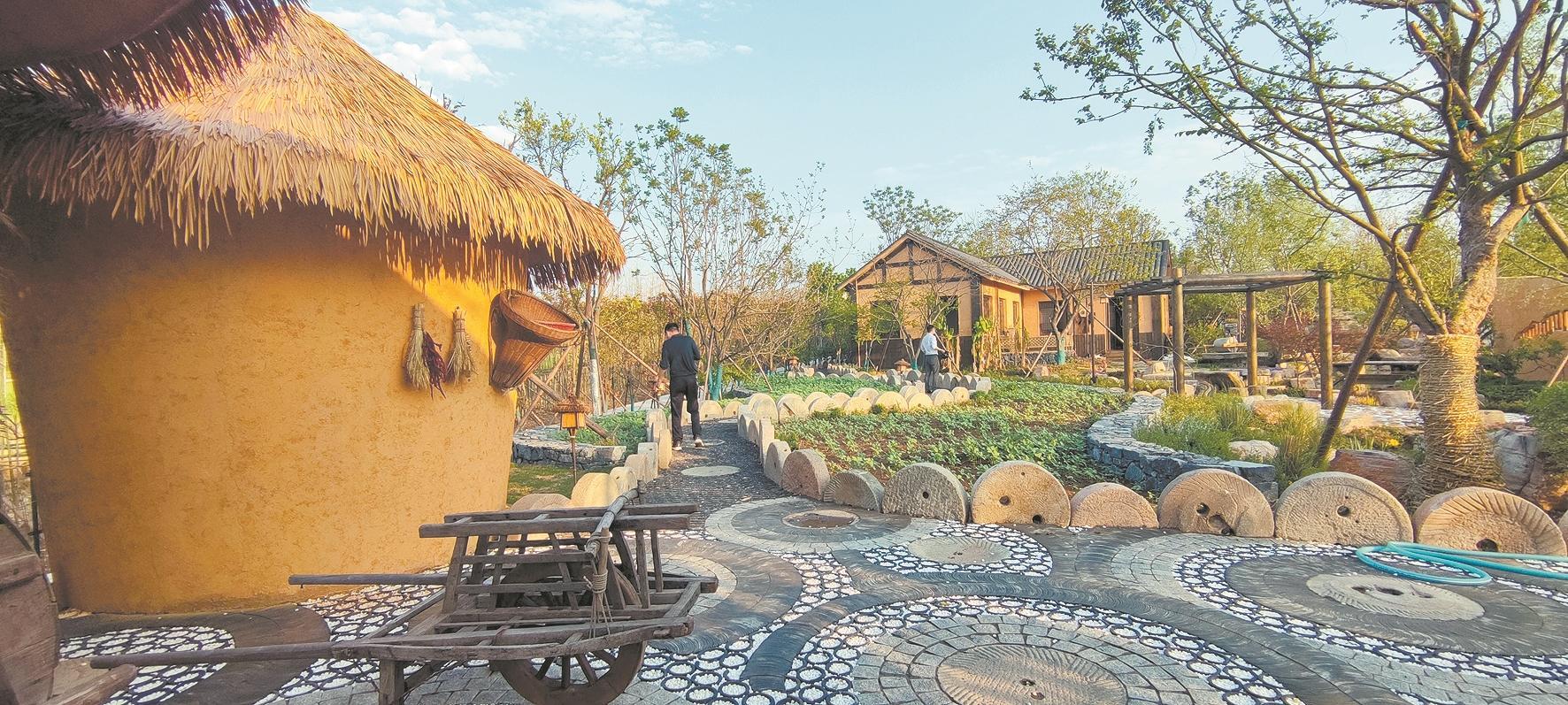 昔日矿山采空区蝶变生态公园,荆门园博园现千年古邑迎八方游客