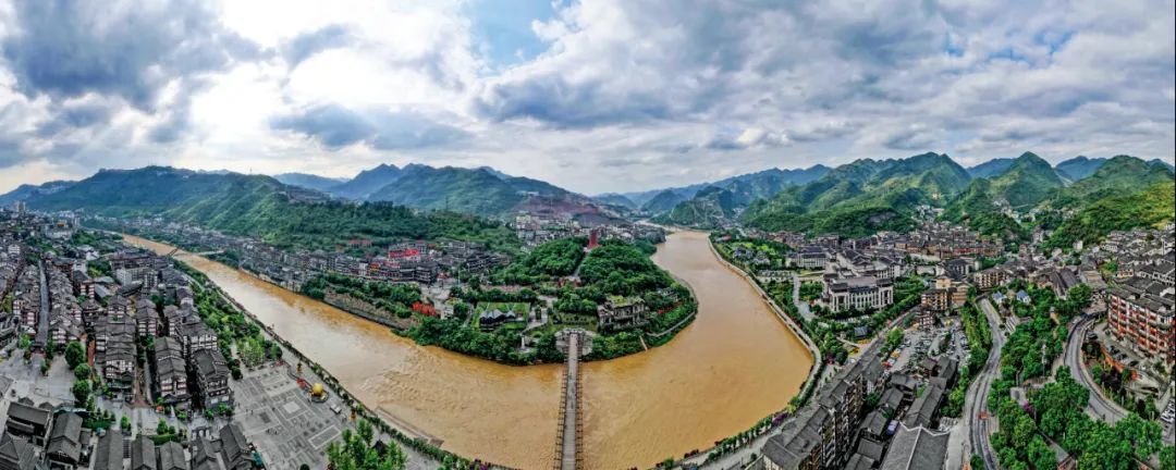 2021年5月11日,赤水河贵州仁怀市茅台镇段.图/ic