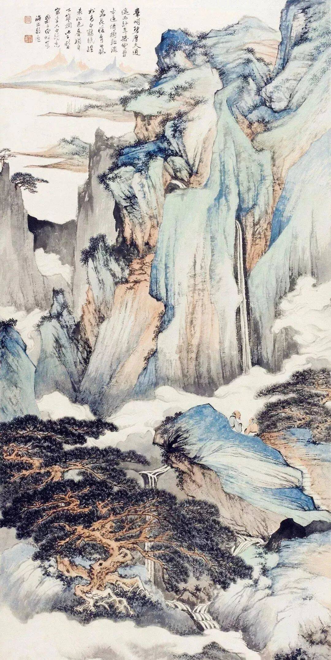 郑午昌山水：笔墨精到，神韵悠扬