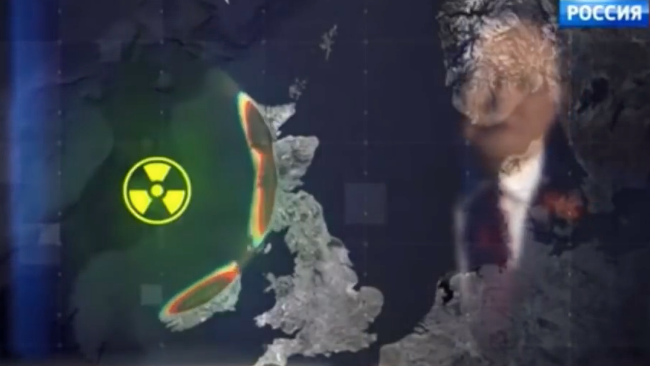 俄电视台主持人宣称波赛冬核鱼雷可制造500米高海啸 直接毁灭英国