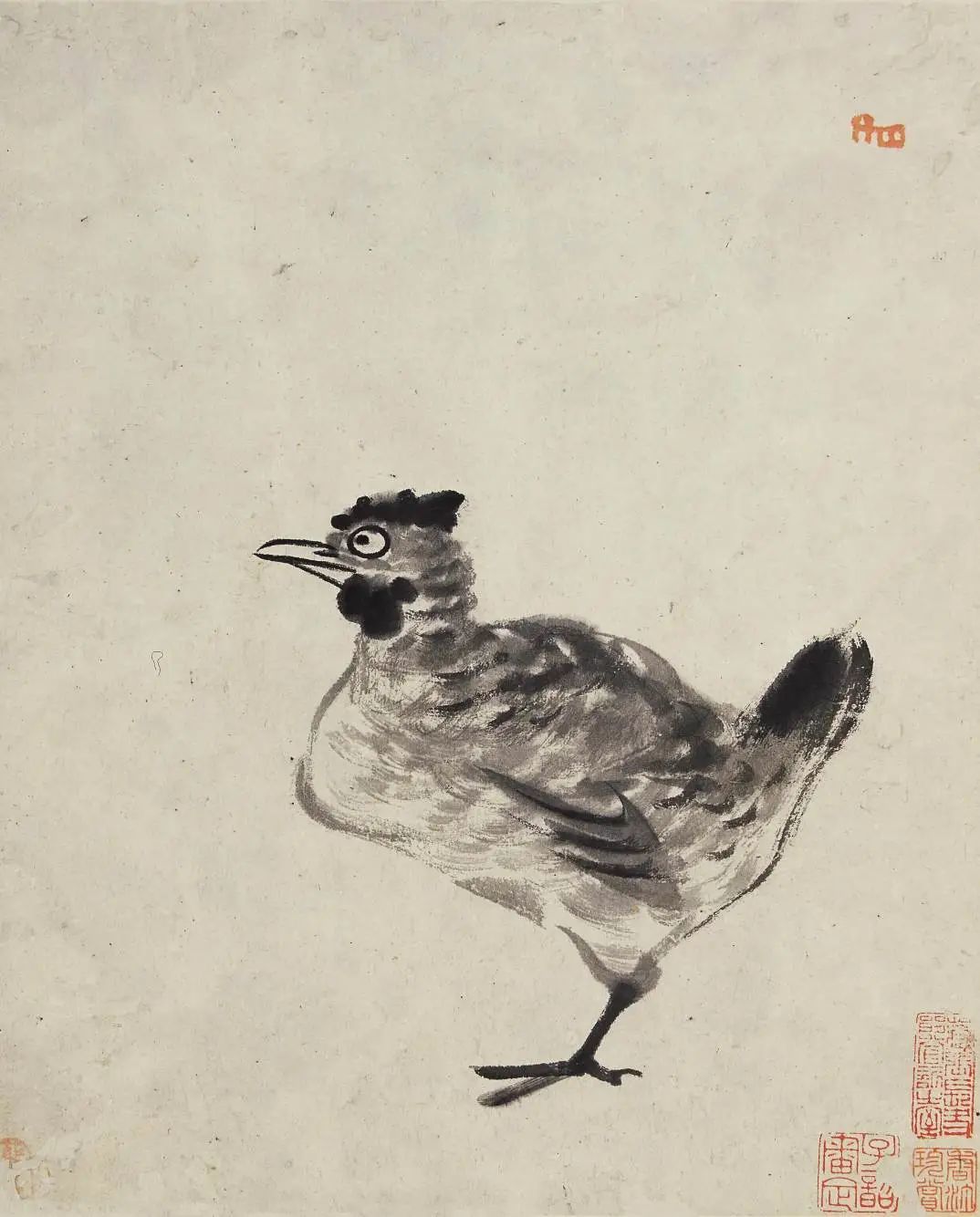 清 朱耷 《杂画册》