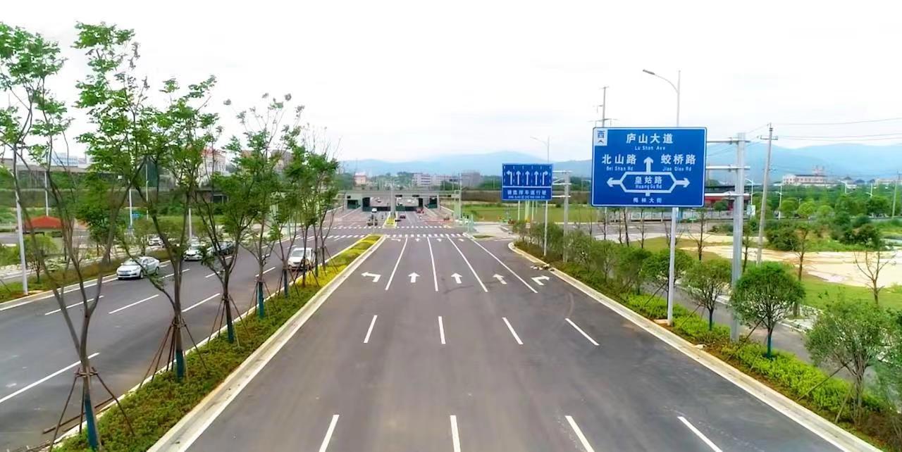 南昌经开区志敏大道竣工通车