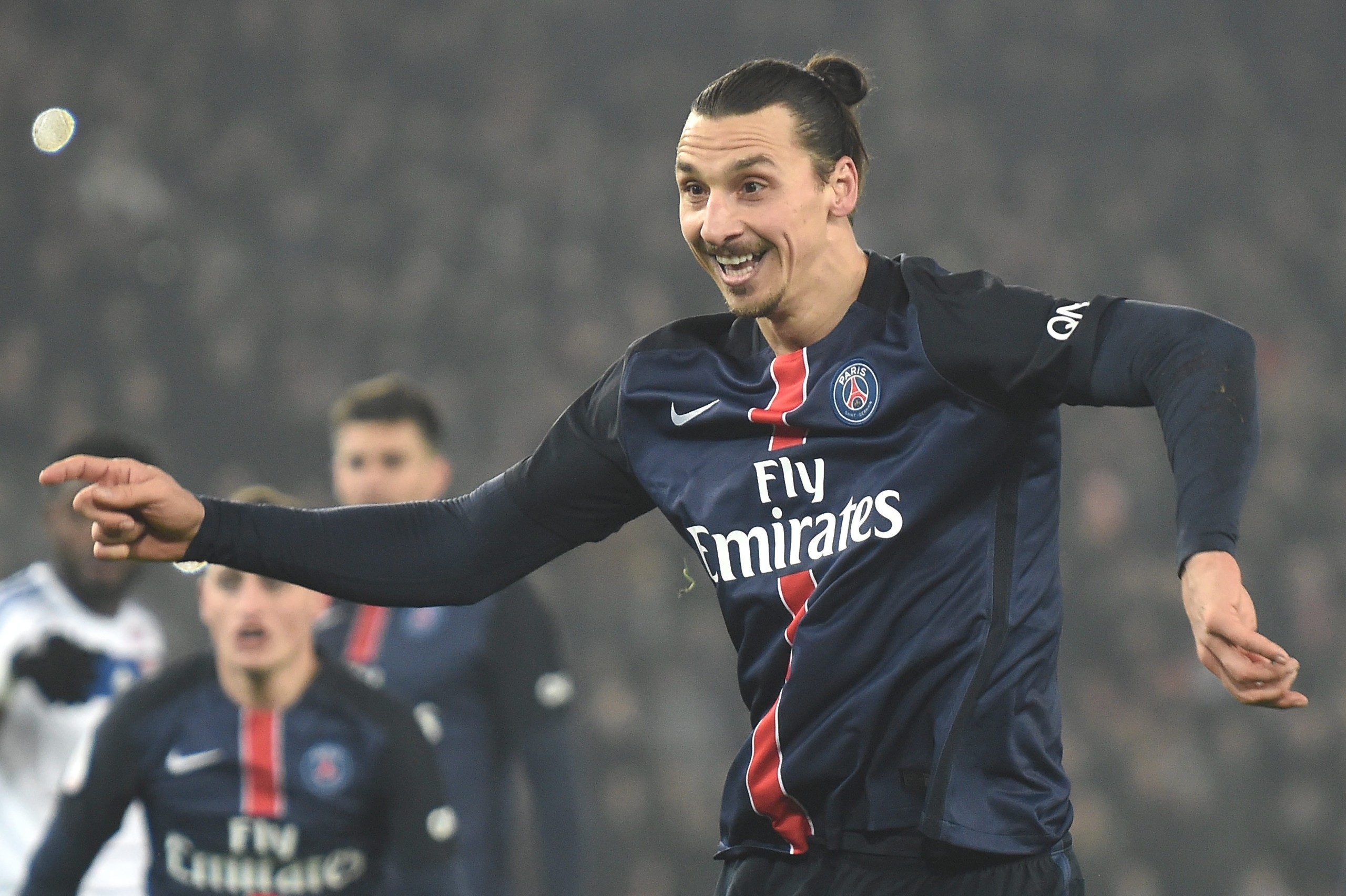 巴黎时期的伊布,对安切洛蒂言听计从。