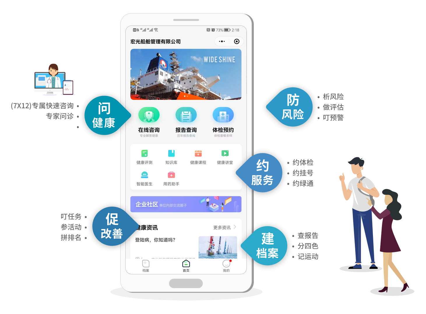 中金慈云以健康大数据赋能构建船员职业健康风险管理体系