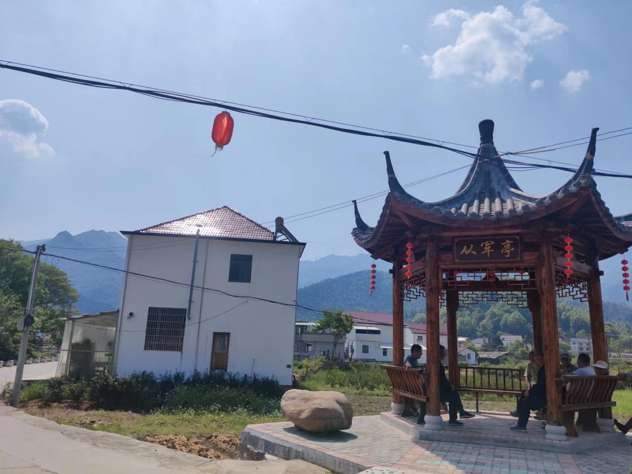 安徽东至县葛公镇红旗岭村红色热土绿色崛起田园美景入梦来