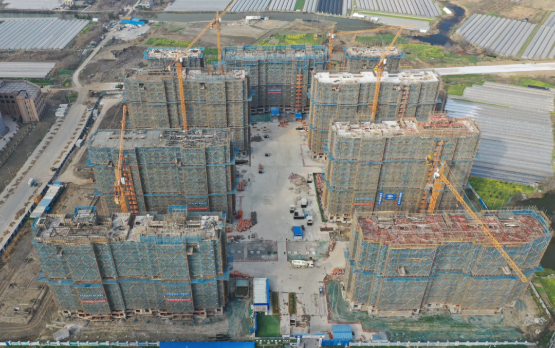 马鞍山郑蒲港新区推动安置房建设提质提速确保人民群众早日回迁新居