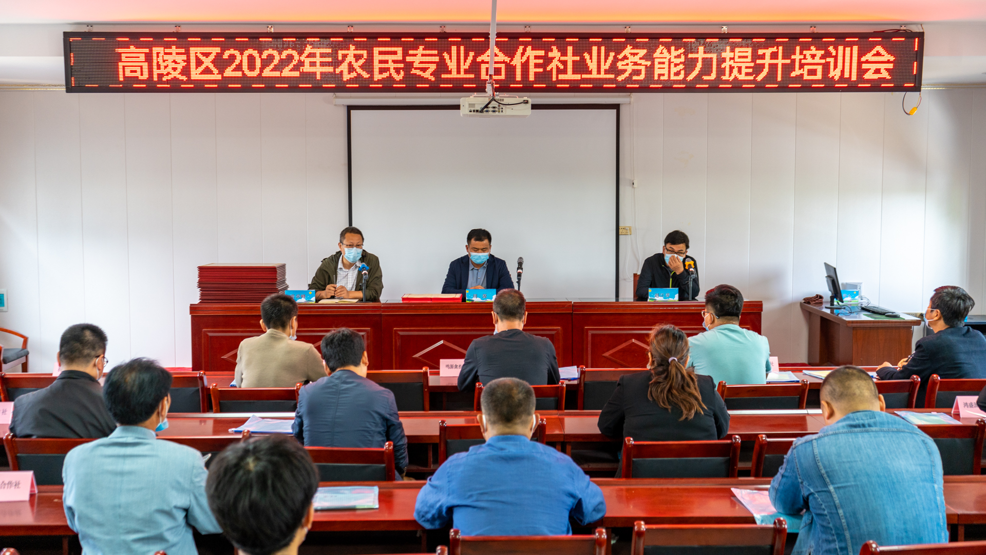 高陵区2022年农民专业合作社表彰暨业务能力提升培训会圆满举行