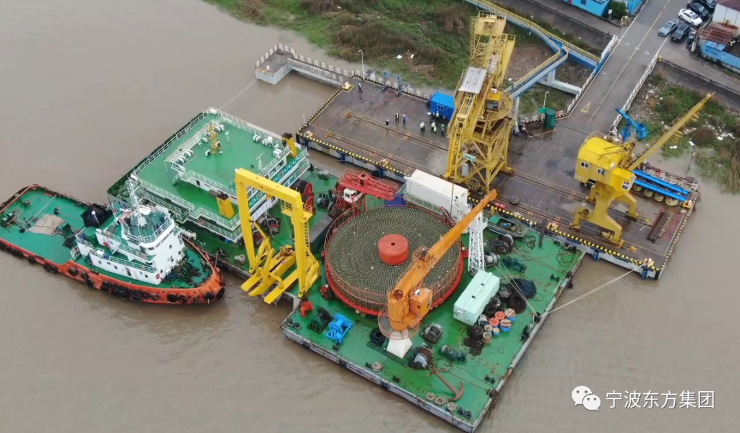 东方电缆顺利交付世界首套低频海缆