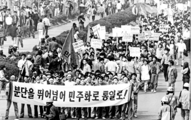 80年代学生抗议活动