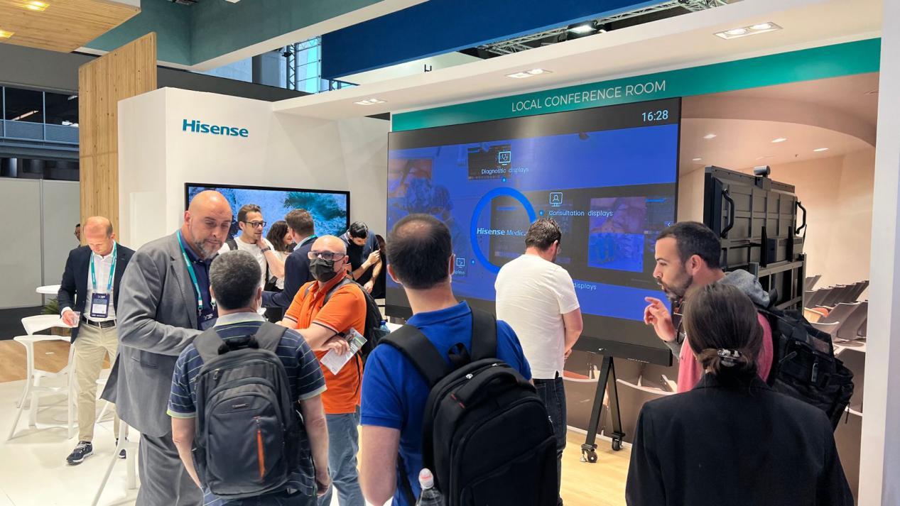 出海新动作！海信商用显示全阵容产品首次亮相ISE 2022舞台