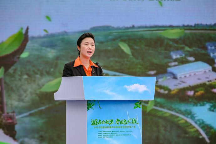 湖南省文化和旅游厅副厅长张霞在致辞中表示,本次活动周既是一次推广