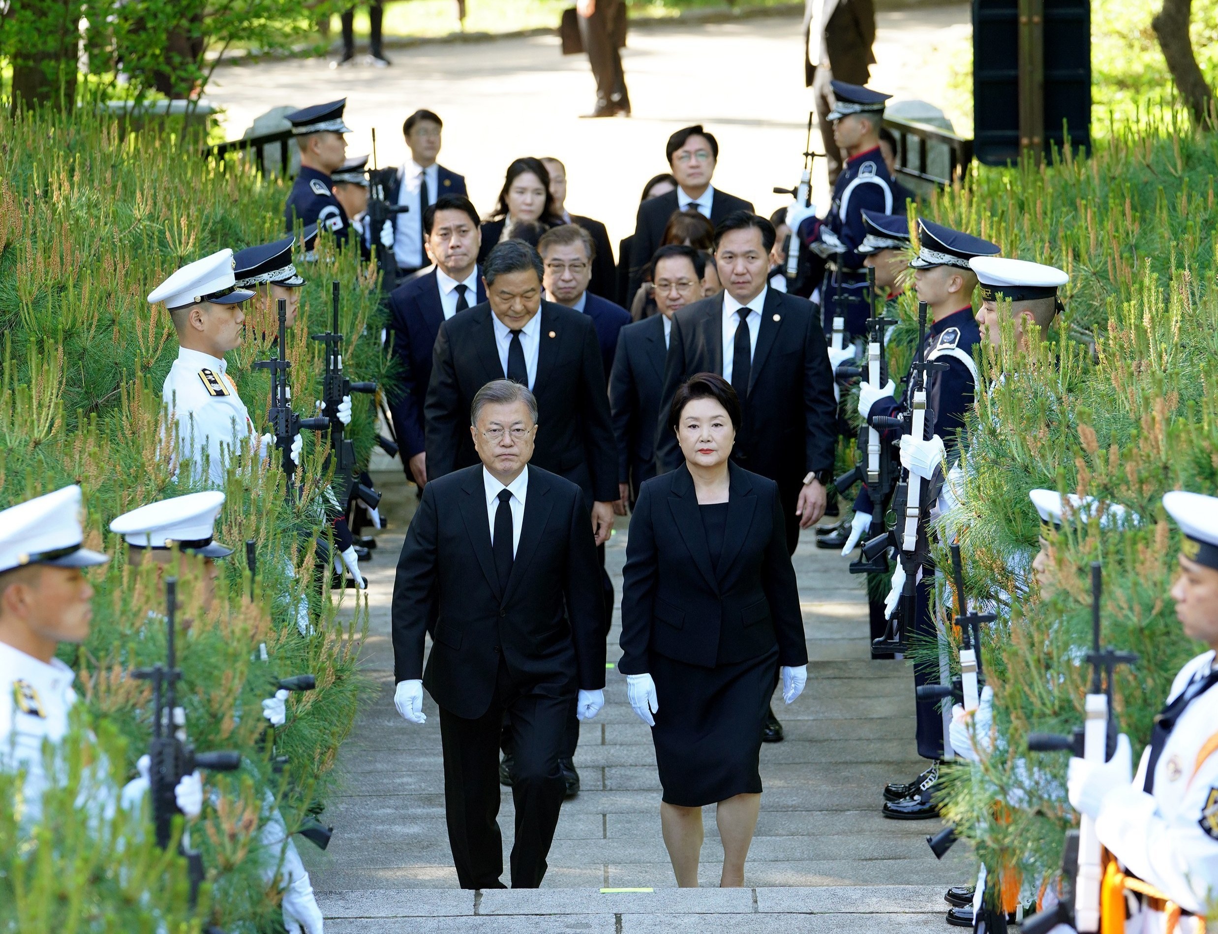 文在寅發表卸任演說卸下總統重擔我將回歸普通公民生活