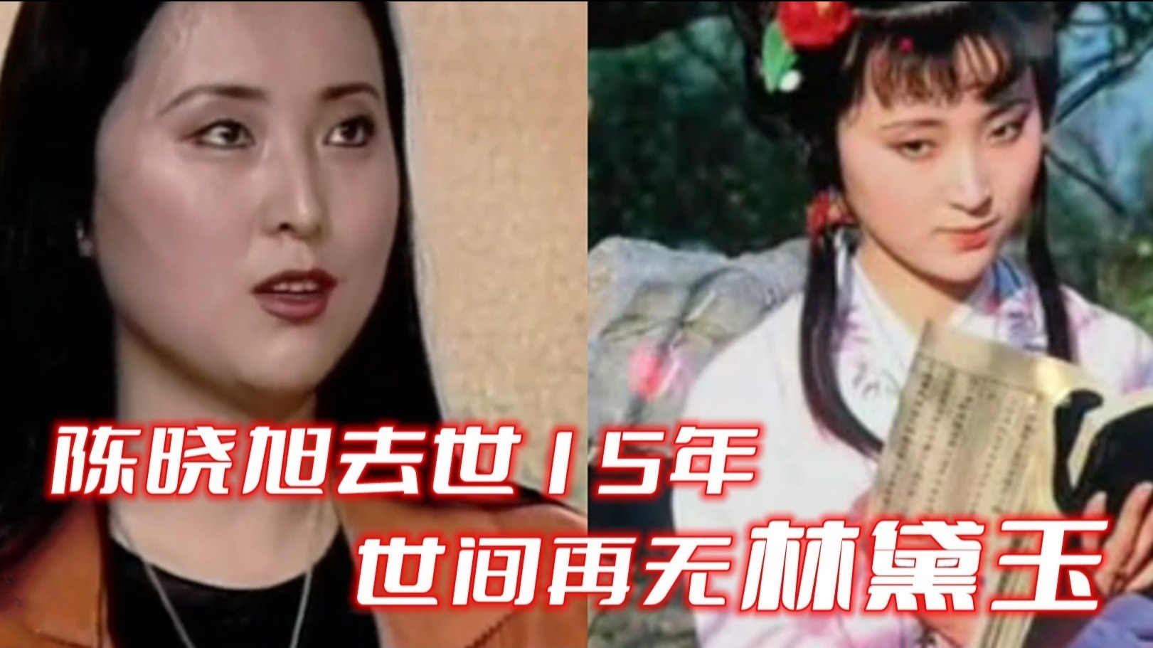 陈晓旭 陈晓旭去世15周年！曾讲述喜欢林黛玉的原因，直言与角色性格相通