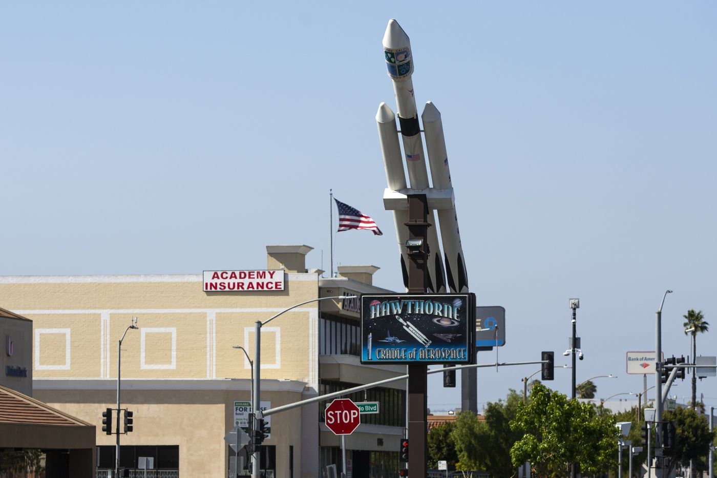 SpaceX带动了霍桑的航天工业