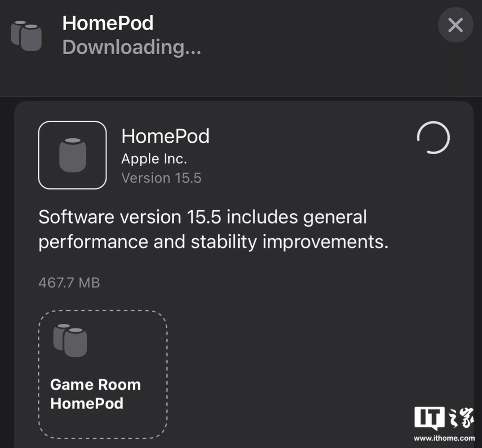 正式版将至 苹果homepod 15 5 Rc预览版发布 凤凰网