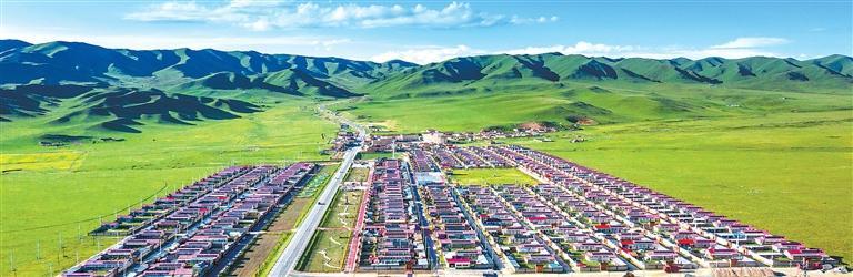 碌曲县尕秀生态旅游标杆村 本版图片均由新甘肃·甘肃日报记者韦德占提供