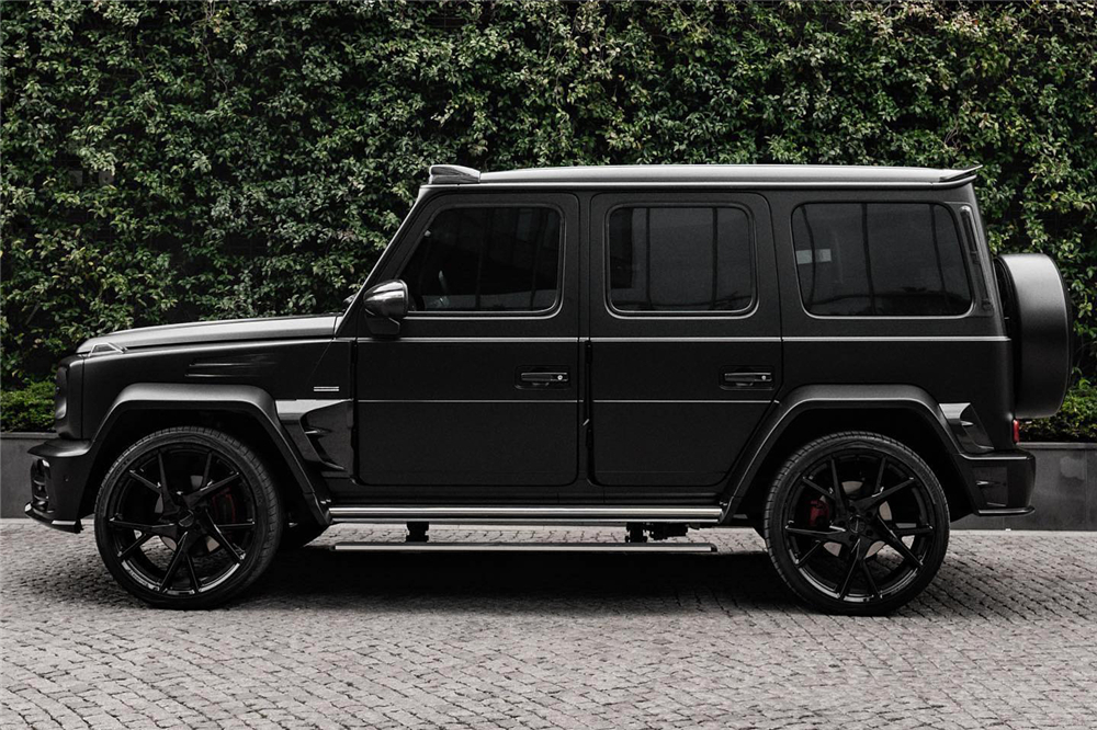 迈沙锐奔驰g63 p720哑光黑定制版现车_凤凰网汽车_凤凰网