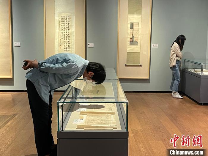 展览现场。　童笑雨 摄