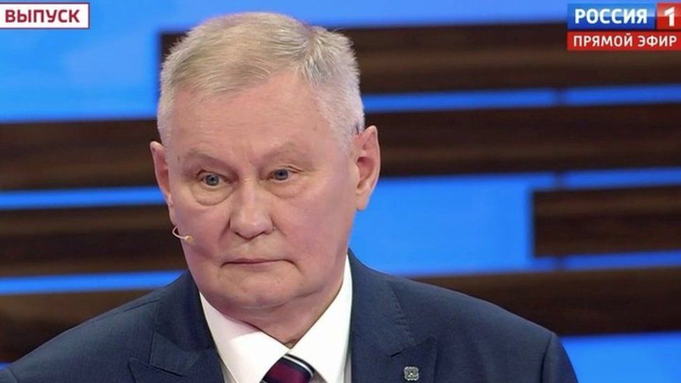 俄退役上校在国家电视台公开批评“对乌军事行动”