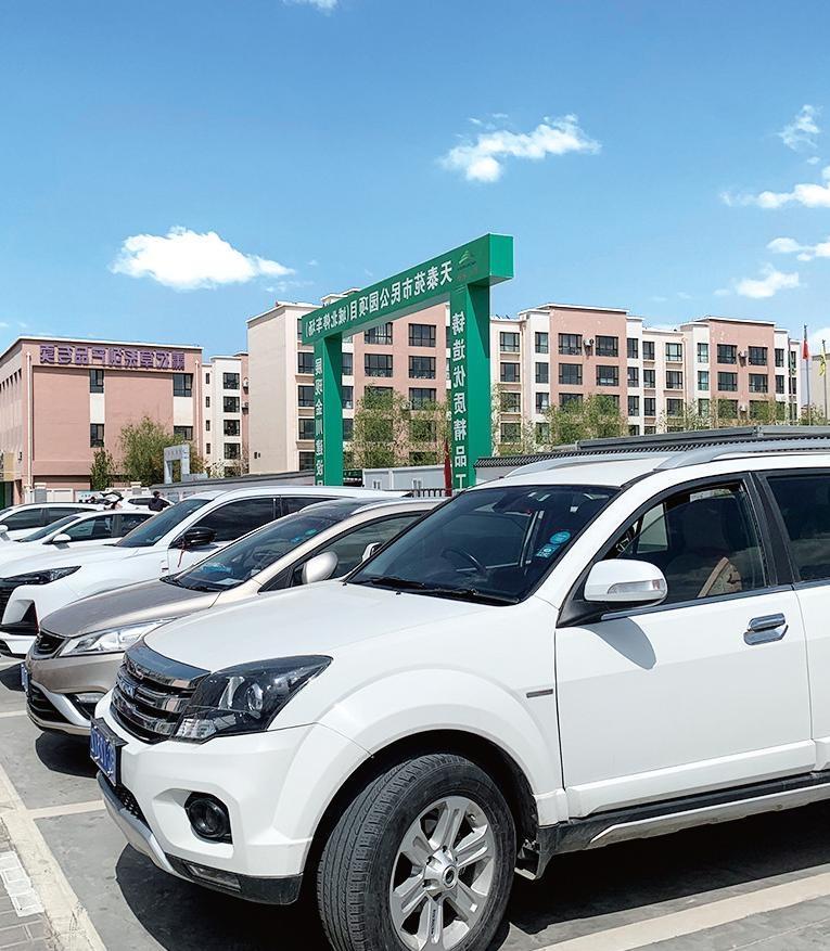 路边车辆停放有序 李健宁